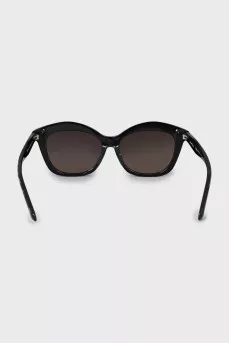 Black and white printed sunglasses