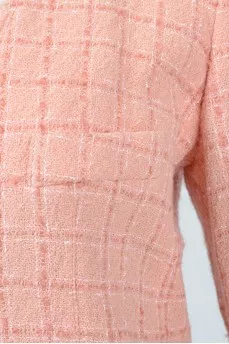 Tweed suit with a skirt