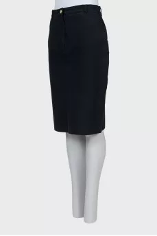 Vintage navy blue skirt