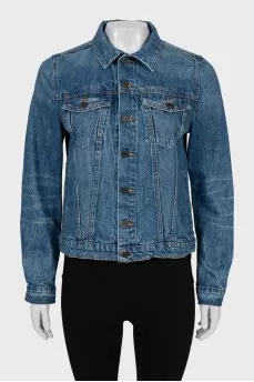 Blue denim jacket