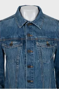 Blue denim jacket