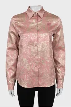 Straight cut printed shirt