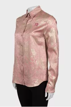 Straight cut printed shirt
