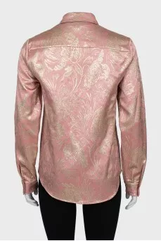 Straight cut printed shirt