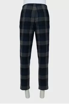 Men's Plaid Trousers