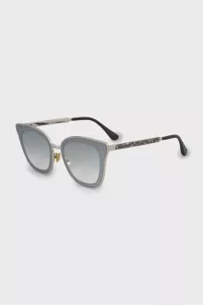 Сонцезахисні окуляри котяче око з декором