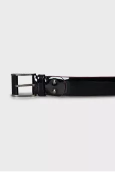 Men's Patent Leather Belt
