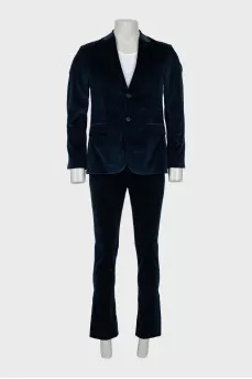 Men's velour suit
