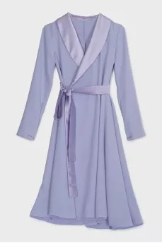 Wrap dress with tag
