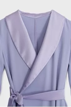 Wrap dress with tag
