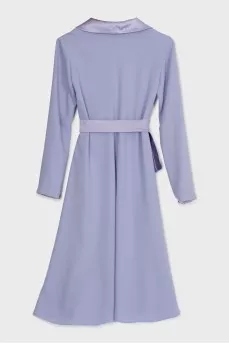 Wrap dress with tag