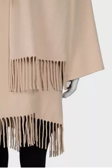Cashmere cape