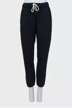 Sports dark blue trousers