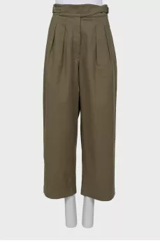 Khaki palazzo
