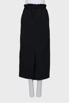 Black maxi skirt