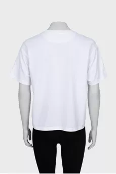 Black and white printed t-shirt