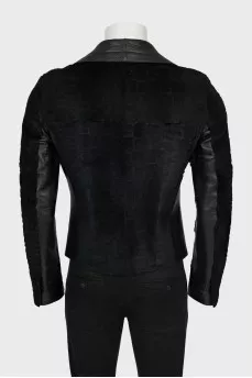 Mens vintage leather jacket