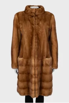 Vintage mink fur coat