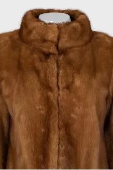 Vintage mink fur coat