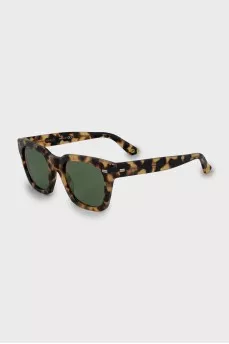 Wayfarer printed sunglasses