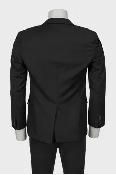 Jacket with patch pockets