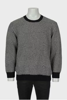 Men's slim fit cashmere jumper