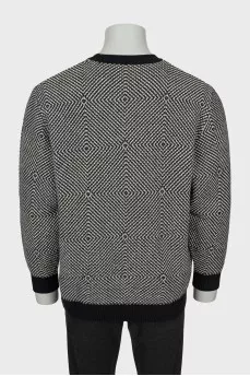 Men's slim fit cashmere jumper