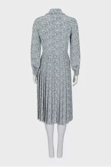 Fitted silk dress