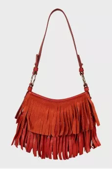 Vintage fringe shoulder bag