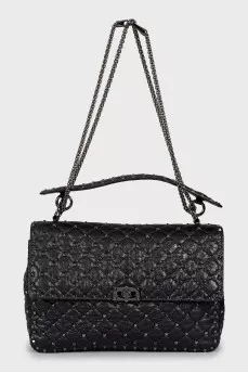 Rockstud Spike leather bag