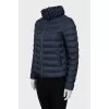 A mock jacket with zippers on the side