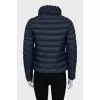A mock jacket with zippers on the side