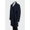 Single-breasted coat with pockets