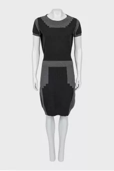 Cashmere dress with tag