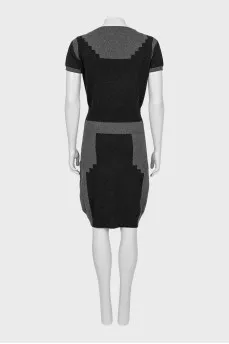 Cashmere dress with tag