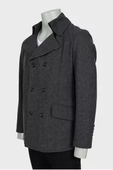 Men's straight cut coat