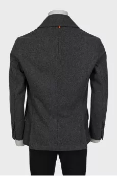 Men's straight cut coat
