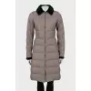 Brown fitted jacket