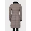 Brown fitted jacket