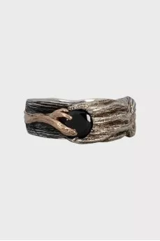 Vernidub ring made of silver and gold
