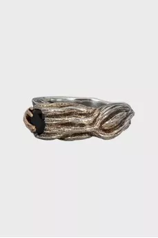 Vernidub ring made of silver and gold