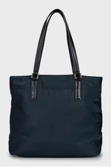 Textile shoulder bag