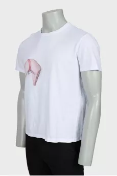 Men's white t-shirt