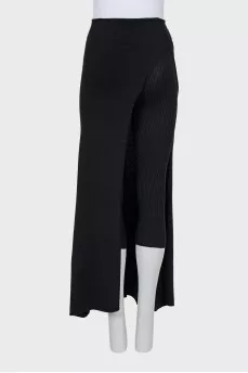 Black maxi skirt with tag