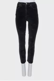 Винтажные джинсы slim fit