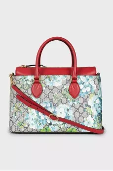 Canvas bag with signature print