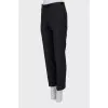 Men's wool trousers with arrows