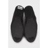 Men's suede lace-up ankle boots