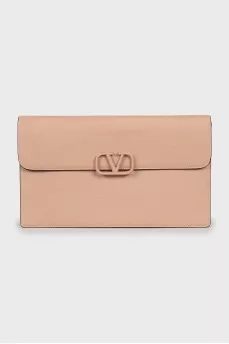Кожаный клатч Vlogo