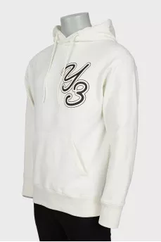 Men's oversized hoodie with branded logo